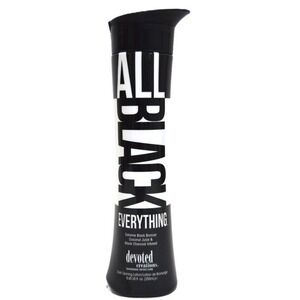 Devoted Creations ALL BLACK EVERYTHING Extreme Black Bronzer Tan Lotion 8.45oz